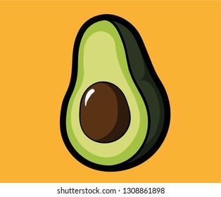 Avocado - Vector