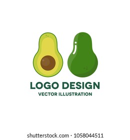 avocado vector icon