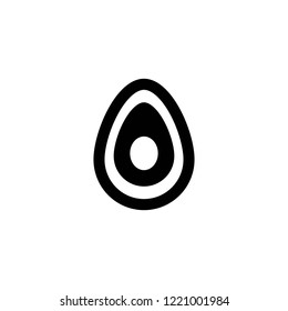 avocado vector icon