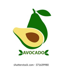 avocado vector illustration