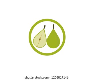 avocado vector template logo and symbol