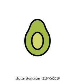 avocado vector for website symbol icon presentation