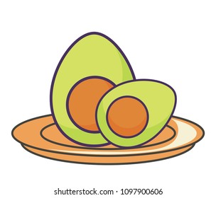 avocado vegetables design