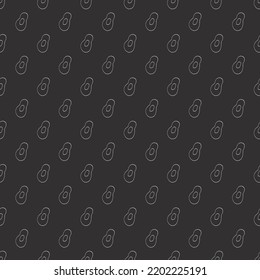 Avocado Vegetables seamless pattern. Vegetarian healthy bio food background, Vegan organic eco products. Vector illustration.
