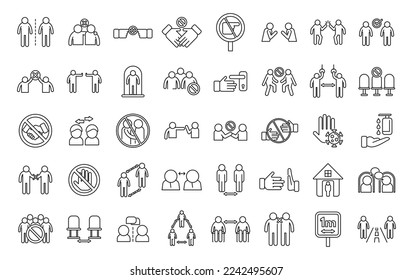 Evitar que los iconos de contacto establezcan el vector de contorno. Mango táctil. Superficie de la puerta