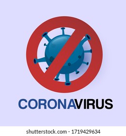 Avoid Corona Viruses Covid 19 Wuhan Icon Design