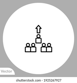 Avoid icon sign vector,Symbol, logo illustration for web and mobile