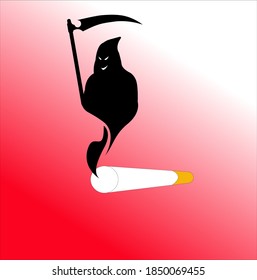 avoid smoking and care about your life(vector)
