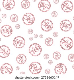 Evite viajar elemento bonito diseño de moda Ilustración vectorial colorido background.eps