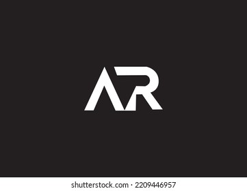 Avr Typographic Logo Unique Font Modern Stock Vector (Royalty Free ...