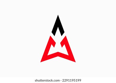 AW Logo Design Vector Sign 