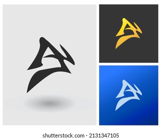 AW Logo icon monogram modern style