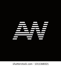 AW Logo Letter initial Designs Templete