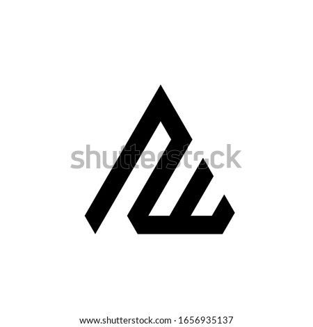 AW logo is a little explanation of the concept of the logo: a unique AW letter with clean, clear, thick, and elegant lines
