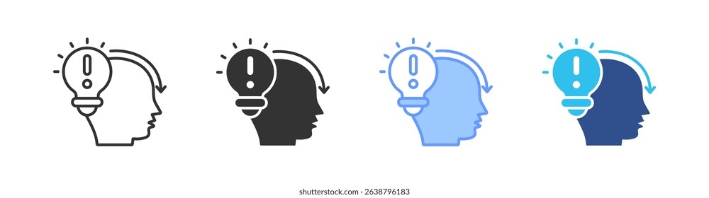 Awakening Multi Style Icon Set Vector