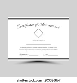 Award of achievement  (design template)