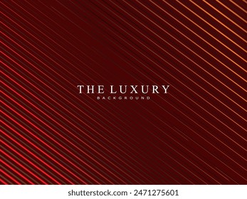Award Background stripes Shiny gradient red color. Luxury Graphic Background.	