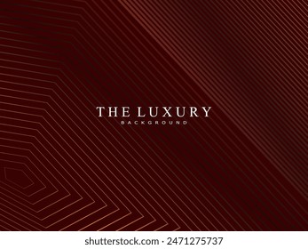 Award Background stripes Shiny gradient red color. Luxury Graphic Background.	