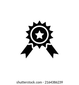 award badge icon flat style trendy stylist simple