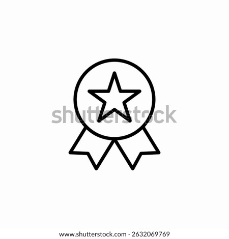 award badge icon sign vector