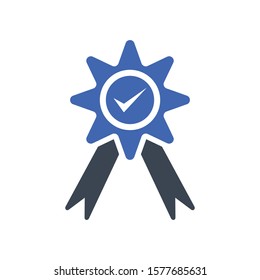 Award, Badge icon, Vector graphics