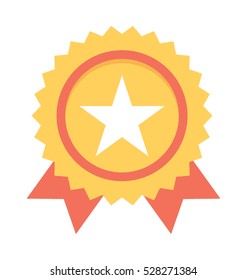 Award Badge Vector Icon