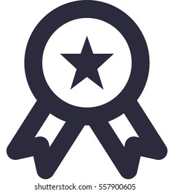 Award Badge Vector Icon