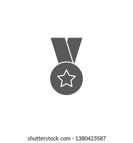 Award Badge vector icon illustration design isolated on white