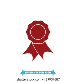 Award badge vector illustration