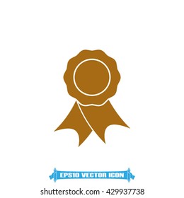 Award badge vector illustration