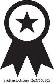 Award badges. Vector collection in flat style. Vector illustration