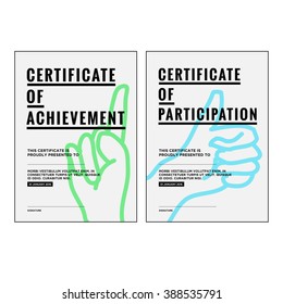 Award Certificate Concept Template