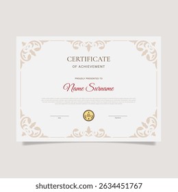 An award certificate is displayed in a light brown frame.