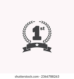 an award certificate for the number one champion athlete, which looks iconic for a true champion