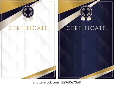 award certificate template design 08