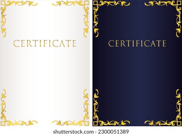 award certificate template design 101