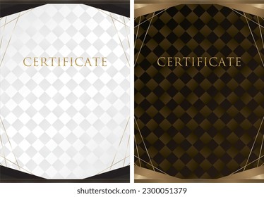 award certificate template design 105