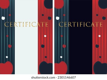 diseño de plantilla de certificado de adjudicación 135