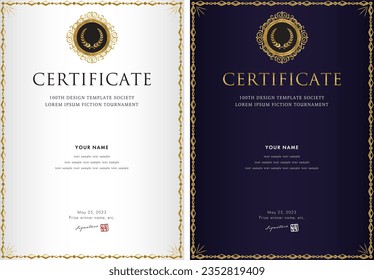 award certificate template design 167
This award certificate design template is highly customizable and can be optimized to your liking by inserting text, logos, photos, and more.