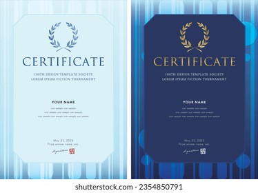award certificate template design 170
This award certificate design template is highly customizable and can be optimized to your liking by inserting text, logos, photos, and more.