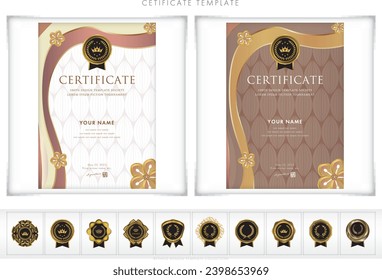 award certificate template design 182