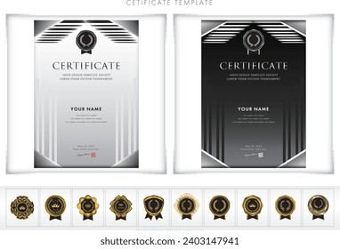 award certificate template design 184