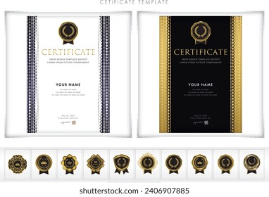 award certificate template design 187