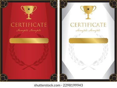 award certificate template design 21
