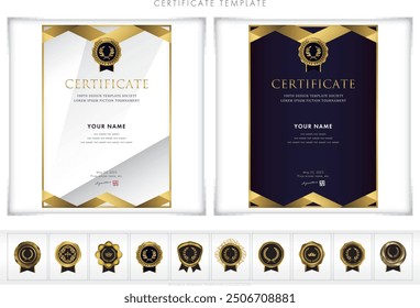 award certificate template design 222