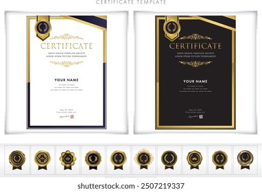 award certificate template design 223