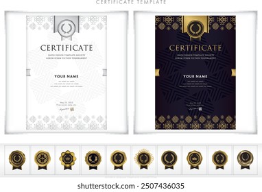 award certificate template design 229