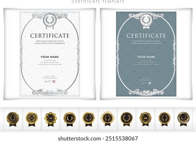 award certificate template design 230