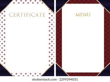 award certificate template design 44
