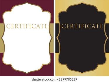 award certificate template design 93